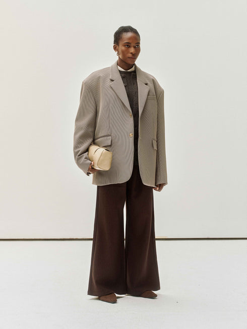 Veil Check Blazer